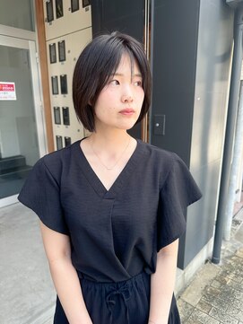 アルジャーノンシロ(ALGERNON shiro) ミニボブ/大人可愛い/20代30代40代/顔周り/竹内哲太