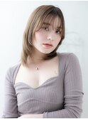 くびれヘア/アプリコットオレンジ/夏のヘアアレンジ/盛岡104