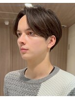 ヨリ サッポロ 札幌大通(yori SAPPORO) ニュアンスパーマ/センターパート/韓国マッシュ/ダークアッシュ