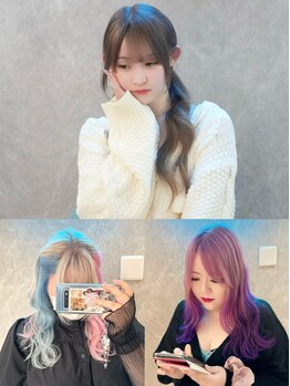 リリス(Lilith)の写真/Lilithでしか出来ないハイトーンで可愛いがあふれて止まらない♪【久留米/ブリーチ/ダブルカラー】