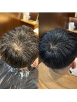 ブロートーキョーバーバーショップ 神田店(Bro Tokyo BARBERSHOP)&nbsp;白髪染め