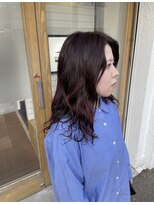 ヘアーサロン グラブ(hair Salon grab)&nbsp;スパイラルレッド