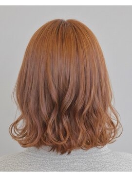 アンドモア(and MORE) オレンジブラウンカラー