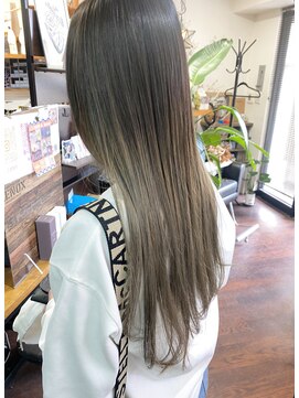 ヘアスタジオハレ(hair studio HALE) オレンジさよなら☆グラデーションカラー!