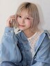 【春先取り☆最新カラー】☆キラテラダブルカラー（ケアブリーチ）￥12000