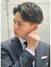 【men'sカット+パーマ+トリートメント】  ￥10000men's/men'sカット/パーマ
