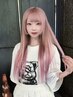カット+ダブルカラー(ブリーチ+カラー)#ケアブリーチ変更はメニュー追加から