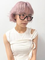 バロンフェム(baLon.fem)&nbsp;【top stylist 本田愛】フレンチボブと柔らかさくすみピンク