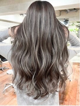 グロウ 恵比寿(grow) ハイライトカラー/ミルクティーベージュ/レイヤーカット