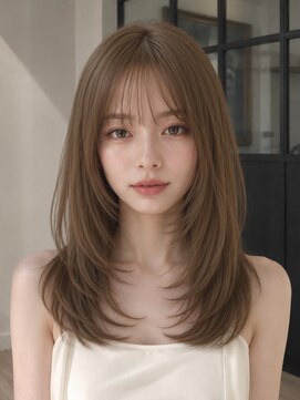 ユーフォリア 青山(Euphoria) 大人美人艶カラー小顔カット透明感ロング