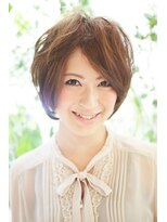 オーガニックサロン フェイス 梅田店(organic salon face)&nbsp;ショートパーマボブ★お手入れ入らず