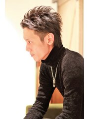 ★Ms hair★mens　otona Black 01