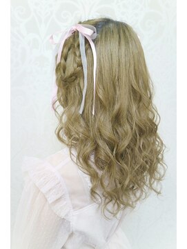 エヌエービー 池袋店(N.A.B.) ハーフアップ（ヘアセット）