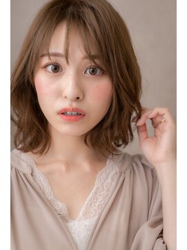 モッズヘア 越谷(mod's hair) フォギーベージュが大人可愛い小顔ふわミディZ越谷20代30代40代