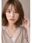 フォギーベージュが大人可愛い小顔ふわミディZ越谷20代30代40代