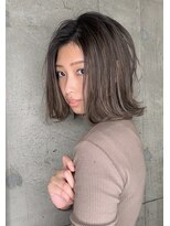 ユアーズヘア 神楽坂店(youres hair)&nbsp;大人可愛い☆シースルー☆ナチュラル外はねボブ