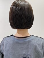 アンドチル 渋谷(AND CHILL) 乾かすだけで完成。シンプルなコンパクトボブ【AND CHILL渋谷】