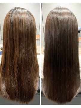 アミーベル(AMI a BELLE) 【髪質改善】×【爽やかさアップ☆寒色系カラー】