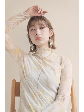 ジュール 池袋(Joule) 顔周りの動きがおしゃれな外はねボブ　[池袋]