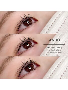 アンド(ANDO) Eye Lash Perm Parisienne style 【本町】