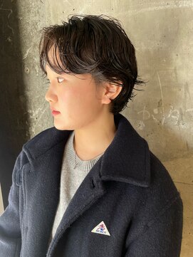 ハマモト ナチュラルショートパーマ