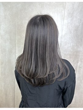 スラッシュ(SLASH) 髪質改善/グレージュ/透明感カラー/ナチュラル/艶髪