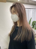 イット(it.)&nbsp;it.Style シルバー ベージュ ホワイト ブリーチ ダブルカラー