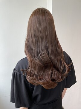 フルーツ 渋谷(FRUITS) 【ブリーチなしダブルカラー】チョコレートブラウン