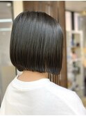 大人可愛い小顔前下がりボブ×ナチュラルボブ×ミニボブ20代30代