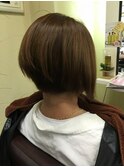 前下がりボブ