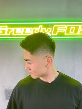 グリーディーフォックス 三軒茶屋(GreedyFOX) 波巻き/マッシュパーマ/ウルフ/ハイライト<理容室>三軒茶屋