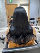 ブレンド 渋谷(BLend)&nbsp;ブルージュマチルダボブインナーグレージュ前髪