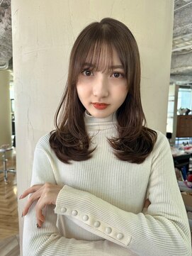 アリスバイアフロート 自由が丘(ALICe by AFLOAT) 鎖骨下ミディアム／抜け感レイヤーカット