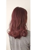 【Lee十三　篠原】ブリーチ無しカラー　ピンクブラウン★