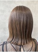 切りっぱなしボブ