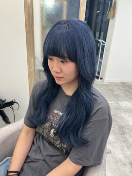 シアエミュー 新越谷店(SHEER emu) 【Ami】透け感ブルー