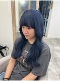 【Ami】透け感ブルー