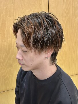 ニアウ 伊勢崎連取店(Niau) 波巻きスパイラルパーマツイストスパイラルパーマシャドウパーマ