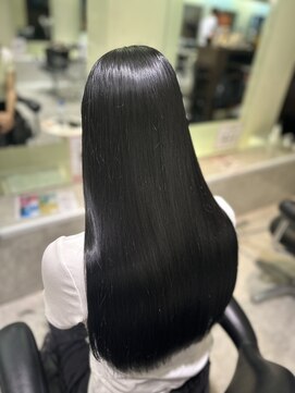 リー 尼崎(Lee) 髪質改善艶カラー 艶髪オージュアトリートメント レイヤーカット