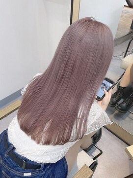 リノショアーズ ショウナン 辻堂店(RinoShores SHONAN) 透明感抜群♪ダブルカラーブリーチハイトーンピンクブラウン