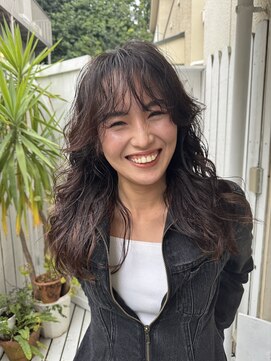 アデ オモテサンドウ(ade omotesando) デジタルパーマで作るナチュラルウェーブヘア