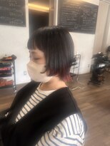 ラブヘアーグリーン(LOVEHAIRGREeN)&nbsp;切りっぱなし×姫カット