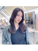 ロンド ブランシュ 錦糸町北口(Lond blanche) メルティカラー似合わせカットウェーブミディアム髪質改善韓国