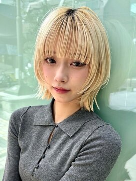 グリーン 登戸(green) 【green登戸】ハイトーンレイヤーボブ
