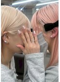 13112耳つぼジュエリーヘアアレンジ披露宴結婚式2次会ヘアセット