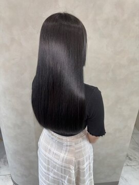 キング 高槻(K!ng) 縮毛矯正髪質改善ハイライトレイヤーカット枚方美容室エクステ