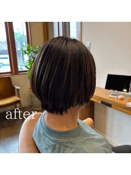 スリープラス(THREE+) ショートボブ