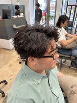 アロー 船橋店(AROH)&nbsp;サーフカール/スパイキーショート/ブルーブラック/船橋