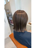 アムレヘアーエタ(amule hair eta)&nbsp;【amule hair eta】ワンレン×ハイライト/30代 40代 50代