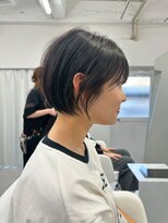 ジュベ 別府店(juve.) 別府ショートボブ顔まわりレイヤーカット髪質改善カラー30代